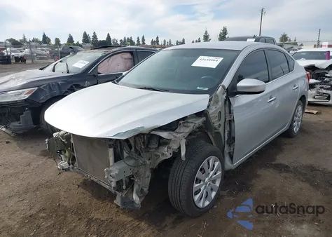 2018 Nissan Sentra S from USA, damaged, VIN 3N1AB7AP9JY242685